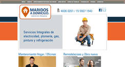 Desktop Screenshot of maridos-a-domicilio.com
