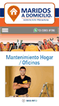 Mobile Screenshot of maridos-a-domicilio.com